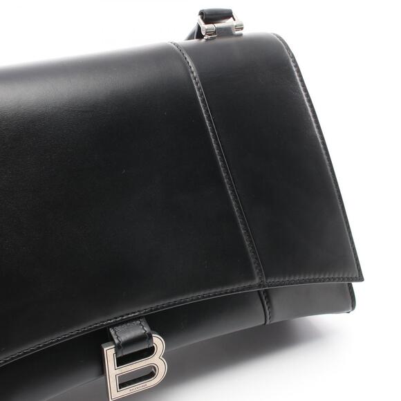 Balenciaga Hourglass handbag black leather - Picture 7 of 7